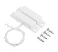 PATIKIL Magnético Caña Interruptor, 1 Configurar Normalmente Abierto NO Cableado Montado Superficie Puerta Ventana Contacto Cambiar para Inicio Seguridad
