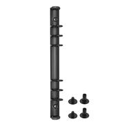 PATIKIL Mecanismos de Carpeta de Anillas de 6 Agujeros A5 de Recambio Negro | 1 Set, de Espinas, para Planificadores de Carpetas