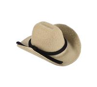 PATIKIL MiniDa Cowboy, Cachi Miniaturizzati Cappello Western Cowboy Accessori Per Case Delle Bambole Artigianato Bambole Matrimonio Feste Decorazione Capelli Accessori Pupazzo Di