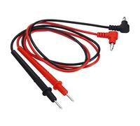 PATIKIL Multímetro Prueba Cables Juego, Banana Conector 1000V 10A Prueba Cable con Sonda para Eléctrico Circuito Prueba Medición, Negro Rojo