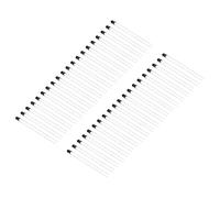 PATIKIL NTC - Resistencias de termistor, 60 unidades, 2K Ohm 3950, 5% de precisión, sensor de temperatura limitador de corriente de alta sensibilidad para medir la temperatura, color negro