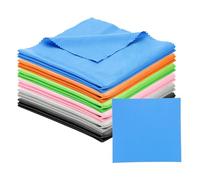 PATIKIL Paño De Microfibra para Limpiar Gafas 12"x12", Paquete De 12 Paños De Limpieza para Gafas Paño Suave para Limpiar Pantallas para Lentes De Cámara Gafas Pantallas, 6 Colores