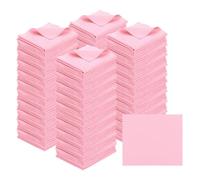 PATIKIL Paño De Microfibra para Limpiar Gafas 7"x6", 200 Paquetes De Paños para Limpiar Gafas Paño Suave para Limpiar Pantallas para Lentes De Cámara Gafas Pantallas En Bolsa, Rosa
