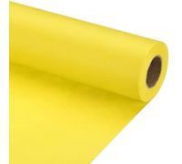 PATIKIL Papel de Envolver, 12" x 500" (42') Rollo de Papel Kraft de 70 GSM para Embalaje de Carteles, Tablón de Anuncios, Envoltura de Regalos, Amarillo