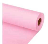 PATIKIL Papel de Regalo 12"x1000" (80') Rollo de Papel Kraft de 80 GSM para Póster Tablón de Anuncios Envoltura de Regalos Envoltura de Ramo de Flores Color Rosa