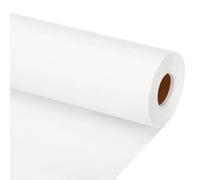 PATIKIL Papel de Regalo 15"x1000" (80') Rollo de Papel Kraft de 80 GSM para Envolver Regalos Tablón de Anuncios Envoltura de Ramo de Flores Blanco