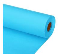 PATIKIL Papel de Regalo 15"x1000" (80') Rollo de Papel Kraft de 80 GSM para Póster Tablón de Anuncios Envoltura de Regalos Envoltura de Ramo de Flores Azul Claro