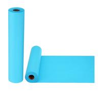 PATIKIL Papel de Regalo Pack de 2 Rollos de 12"x1200" (100') 80 GSM Papel Kraft para Envolver Regalos Tablón de Anuncios Envoltura de Ramo de Flores Color Azul Claro