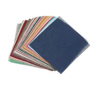 PATIKIL Paquetes de Tela de Algodón, 50 Piezas de 10 X 10 Cm Cuadrados de Tela Precortada de Color Sólido para Coser Patchwork Quilting Manualidades Diy, 50 Colores
