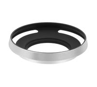 PATIKIL Parasol De 37mm Universal Delgado Hueco Y Curvado De Metal para Fujifilm para Nikon para Pentax Plateado