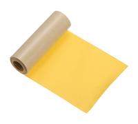 PATIKIL Parches de Tela 59.06x2.36 Pulgadas, Parches de Tela Adhesivos para Ropa Impermeables, Kit de Decoración y Reparación de Ropa, Amarillo