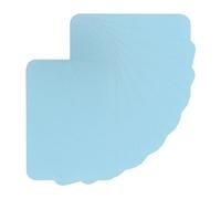 PATIKIL Parches Termoadhesivos, 8uds 5x4 Pulgadas Interior y Exterior Fuerte Pegamento Algodón Reparación Parches Kit para Ropa Pantalones Zurcido, Claro Azul
