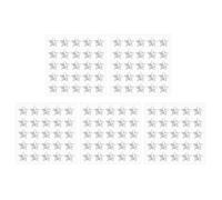 PATIKIL Pegatinas de Gemas en Forma de Estrella de 10 mm, 5 Hojas de Adhesivos Acrílicos de Estrella de Cristal para Manualidades, Decoración de Uñas, Maquillaje Diy, Color Blanco
