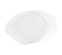 PATIKIL Película Protectora De Goma para Raqueta De Tenis De Mesa, Paquete De 10 Películas Adhesivas Protectoras para Paleta De Ping Pong, Transparente
