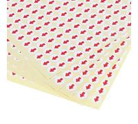PATIKIL Pequeñas Flecha Pegatinas 0.4" Diámetro, 15 Hoja Auto Adhesiva Redondo Producto Inspección Defectos Indicador Industrial Trabajo, Rojo