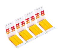 PATIKIL PH Prueba Tiras 6.9-8.4, 4 Paquete 80 Indicador Papeles Tornasol Probador para Agua Comida Suelo Alcalinas Ácidas Pruebas