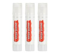 PATIKIL Pinturas De Témpera Sólida, 3 Pcs Pinturas Lavables De Secado Rápido Palos De Pintura Rotuladores Para Artistas Principiantes Suministros De Arte, Blanco
