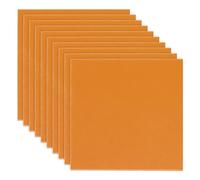 PATIKIL Placa De Plástico Fenólico 100x100x1mm 10 Piezas Lámina Laminada De Resina Para Accesorios Electrónicos Y Eléctricos PCB Manualidades Y Artesanías Color Naranja Rojo