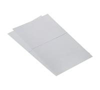 PATIKIL Polarizado Película Hojas, 2 Paquetes Adhesivo Polarizador Lineal Polarizador Filtro para Exhibición, Fotografía, Iluminación, 220mm x 138,5mm, 0 Grados