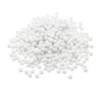 PATIKIL Pompones de 0.4 pulgadas/1 cm, 500 piezas de pequeñas bolas de pompones esponjosos para manualidades, decoraciones de bricolaje, suministros para manualidades, color blanco