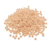 PATIKIL Pompones de 0.4 pulgadas/1 cm, 500 piezas de pequeñas bolas de pompones peludos para manualidades, decoraciones de bricolaje, suministros para manualidades, color crema