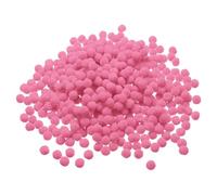 PATIKIL Pompones de 0.4 pulgadas/1cm, 500 piezas de pequeñas bolas de pompones esponjosos para manualidades, decoraciones de bricolaje, suministros para manualidades, color rosa