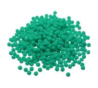 PATIKIL Pompones de 0.4 pulgadas/1cm, 500 piezas de pequeñas bolas de pompones peludos para manualidades, decoraciones de bricolaje, suministros para manualidades, color verde turquesa