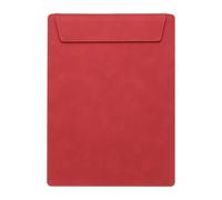 PATIKIL Portapapeles De Cuero PU Tamaño Carta A4, Carpeta Magnética De Negocios 9"x12" Con Organizador Y Soporte Para Bolígrafo, Tablero De Escritura Para Oficina, Rojo