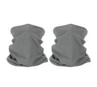 PATIKIL Protector De Cuello De Invierno, Paquete De 2, Cubierta Para El Cuello Impermeable, Bufanda Para Clima Frío, Cubierta Facial, Protector Cuello Para Hombres Y Mujeres, Gris Oscuro