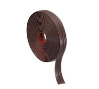 PATIKIL Protector de Esquinas para Pared 20mm x 3 Metros, Protector de Bordes Autoadhesivo para Esquinas Flexible Moldura para Interior y Exterior para Techo Encimera, Café