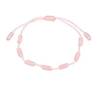 PATIKIL Pulsera 7 Nudo, Mano Hecho Ajustable Cuerda Protección Buena Suerte Cordón Trenzado Pulsera para Mujeres Hombres Regalo Amuleto, Rosa