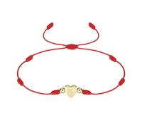 PATIKIL Pulsera Inicial Con Corazón, Pulsera Trenzada A Mano Con Letra P En Forma De Corazón Ajustable Bañada En Oro Joyería De Encanto Alfabético Para Mujeres Adolescentes Madres Rojo