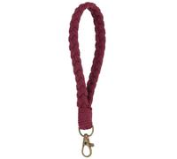 PATIKIL Pulsera Llavero Boho Hecho A Mano Rojo Vino