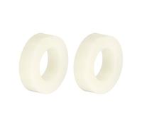 PATIKIL Redonda Espaciadora Arandela, 12 Paquete Nylon 6,2mm ID x 11mm OD x 3mm L para M6 Tornillos Bloque 3D Impresora TV Pared Montaje Eléctrica Toma, Beige