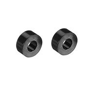 PATIKIL Redonda Espaciadora Arandela, 200 Paquete Nylon 3.2mm ID x 7mm OD x 3mm L para M3 Tornillos Bloque 3D Impresora TV Pared Montaje Eléctrica Toma, Negro