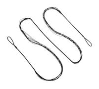 PATIKIL Reemplazo de Cuerda de Arco, Cuerda de 12 Hilos para Arco Recurvo Amo de 52", Negra