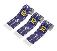 PATIKIL Regla Adhesiva para Peces, Paquete de 3 Cintas Métricas de 51 Pulgadas para Peces, Impermeable para Barco de Pesca, Kayak, Banco de Trabajo, Azul Marino