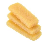 PATIKIL Residuos Borrador Goma Cemento Borrador, 6 Paquete 65x22x10mm Rectángulo Adhesivo Removedor Limpieza Herramienta para Papel Artesanía Lijado Correa Discos Monopatín, Amarillo