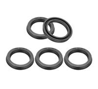 PATIKIL Retén 30 X 40 X 6mm, 5 Piezas Sellos De Labio Caucho Nitrílico Cubierta Arandela De Eje Radial Junta Para Cilindro Automotriz Tapón De Drenaje Del Motor, Negro