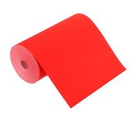 PATIKIL Rojo Papel Xuan Rollo 164' x 6.69" Pergaminos del Festival de Primavera Chino Chunlian Duilian Papel de Arroz para Práctica de Caligrafía Xuan Medio Crudo y Maduro Rojo