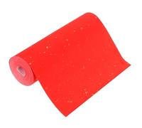 PATIKIL Rojo Papel Xuan Rollo 65.6' x 6.69" Pergamino Chino del Festival de Primavera con Punto Dorado Chunlian Duilian para Práctica Caligrafía Xuan Medio Crudo y Maduro Rojo
