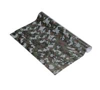 PATIKIL Rollo de Camuflaje 12" x5ft, Vinilo de Camuflaje Digital Autoadhesivo para Cubrir Arcos, Cámaras y Otros Accesorios de Caza, Color Verde Oscuro Numeral
