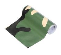 PATIKIL Rollo de Camuflaje 4" x5ft, Vinilo de Camuflaje Digital Autoadhesivo para Cubrir Arcos, Cámaras y Otros Accesorios de Caza, Color Amarillo Ejército