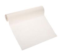 PATIKIL Rollo de Papel Xuan, 65.6 pies x 13.8 pulgadas Papel de Caligrafía China con Puntos Dorados Chunlian Duilian Papel de Arroz para Práctica de Caligrafía, Blanco