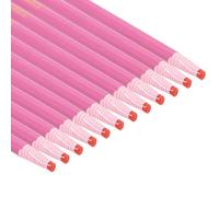 PATIKIL Rotuladores de Cera Peel-Off para China, 24 Piezas Lápices de Cera para Madera para Vidrio, Prendas de Vestir, Dibujo de Películas, Papel, Vinilo, Metal, Rosa