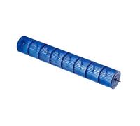 PATIKIL Rueda de ventilador de aire acondicionado de 94 x 580 mm, fijación externa, ventilador de flujo cruzado, repuesto para aire acondicionado de habitación, color azul