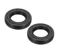 PATIKIL Sello de Eje Radial de la UE, 2 Piezas 30mm x 52mm x 10mm Sello de Aceite de Caucho de Nitrilo Tg4 para Ejes de Rodamientos, Bombas de Aceite y Motores, Negro