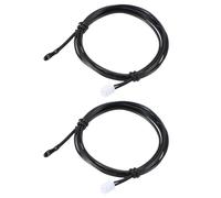PATIKIL Sensor de Temperatura NTC de 10K, 2 Unidades 39 Pulgadas 1% 3950 Sonda de Sensor de Temperatura de Epoxi Impermeable Transmisor de Temperatura Digital De