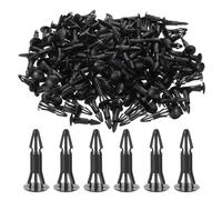 PATIKIL Separador de Soporte de PCB 200 Piezas 12mm/0.47" Altura Espaciador de Aislamiento de Placa de Soporte Columna Redonda de Plástico Soporte para Placa de PCB Negro