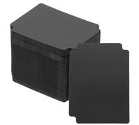 PATIKIL Separadores De Cartas, 100 Pcs Caja Organizadora De Cartas De Fútbol Accesorios De Bandeja Organizadora Para Juegos Deportivos Cartas De Béisbol, Negro